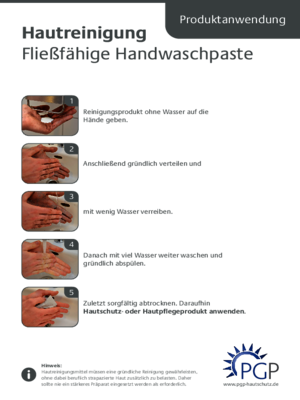 DEU V1 Produktanwendung Hautreinigung fliessfaehige Handwaschpaste