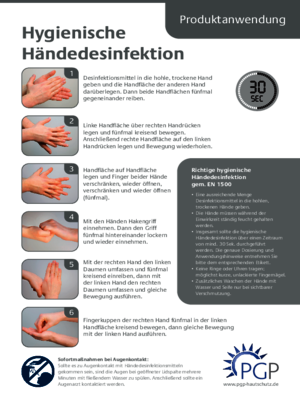 DEU V1 Produktanwendung Handdesinfektion